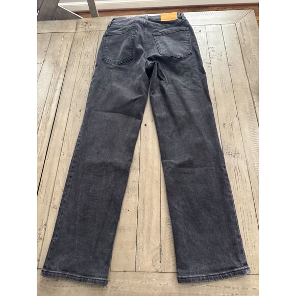 Denim Forum Aritzia The Arlo Hi-Rise Straight Jeans Black Size 24 - Picture 4 of 4